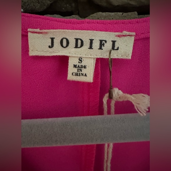 NWT Jodifl Hot Pink Midi Dress. Sz. Small💗 - Picture 2 of 6